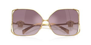 Gold / Gradient Violet Mirror Silver (10026X)