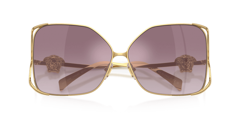 Versace VE2288 in Gold / Gradient Violet Mirror Silver (10026X) - Side View