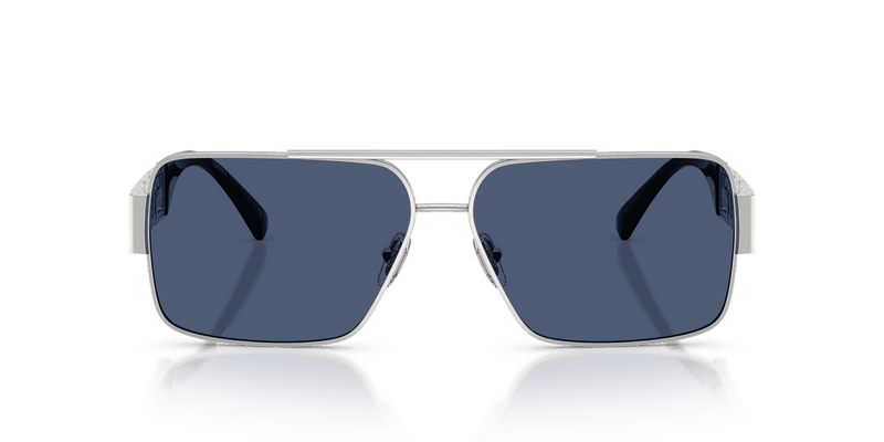 Versace VE2290 in Silver / Dark Blue (100180) - Alternate View