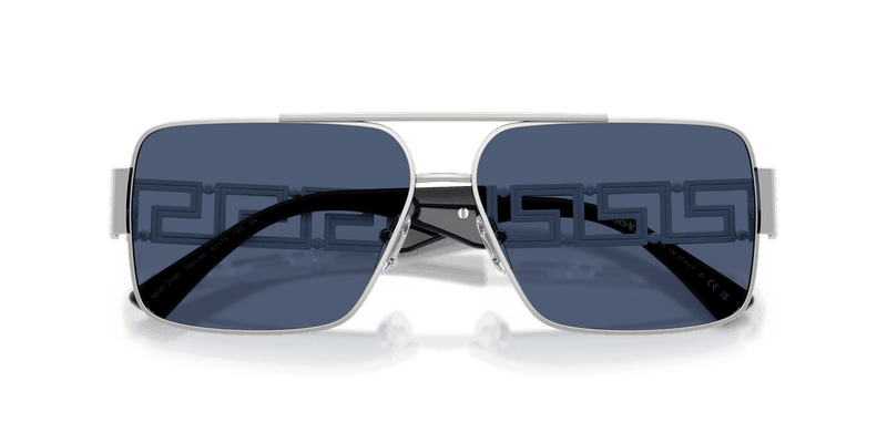 Versace VE2290 in Silver / Dark Blue (100180) - Alternate View