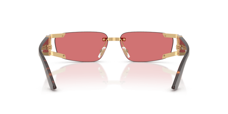 Versace VE2291 in Gold / Red Hiper 8 (100275) - Alternate View