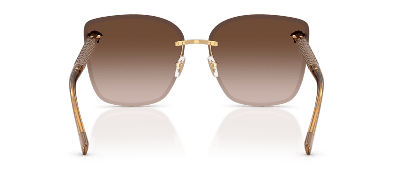 Versace VE2292B in Gold / Light Brown Dark Brown Gradient (100213) - Alternate View
