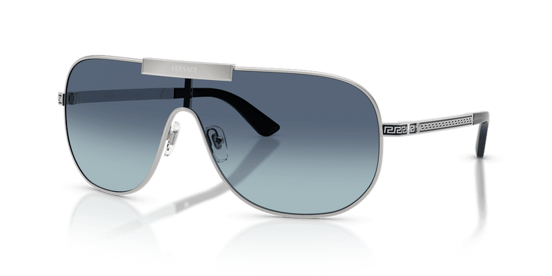 Versace VE2293 in Silver / Light Blue Gradient Dark Blue (100019) - Alternate View