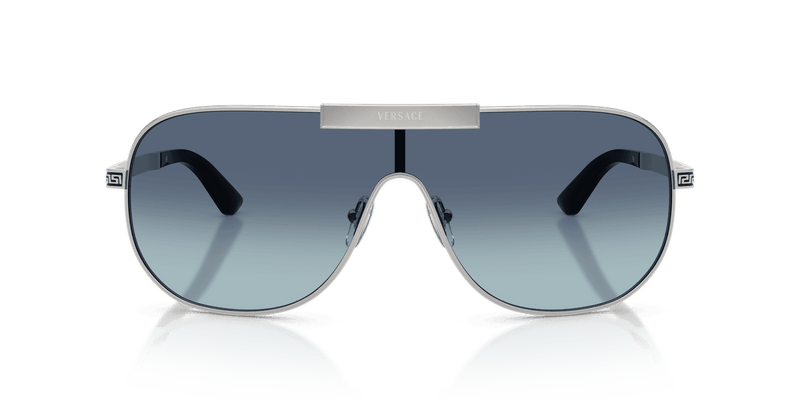 Versace VE2293 in Silver / Light Blue Gradient Dark Blue (100019) - Alternate View