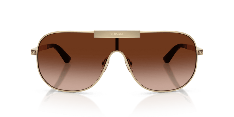 Versace VE2293 in Pale Gold / Brown Gradient (125213) - Alternate View