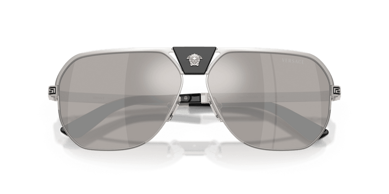 Versace VE2294 in Silver / Light Grey Mirror Silver (10006G) - Side View