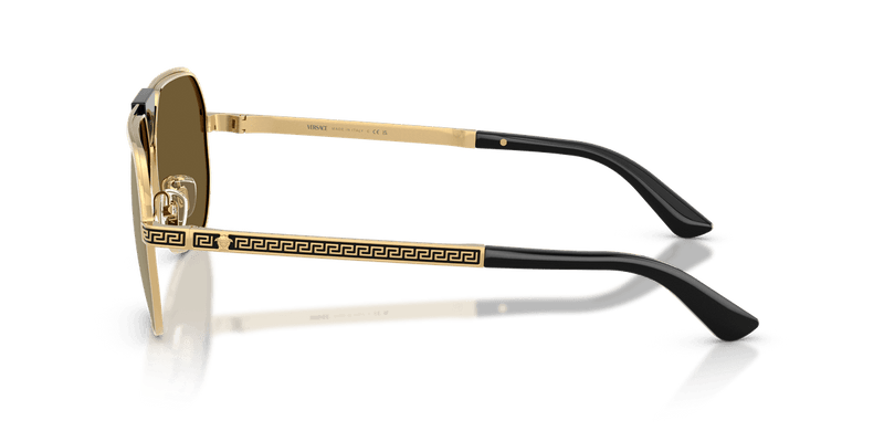 Versace VE2294 in Gold / Brown Mirror Gold (10025A) - Alternate View