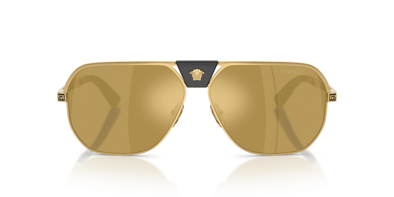 Versace VE2294 in Gold / Brown Mirror Gold (10025A) - Alternate View