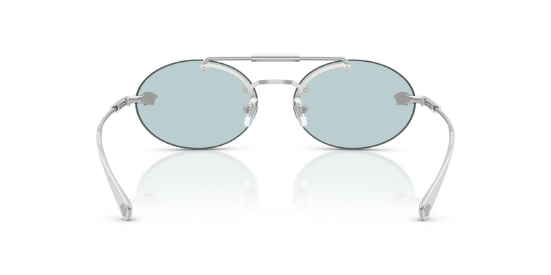 Versace VE2295 in Silver / Light Blue (1000/1) - Temple Detail