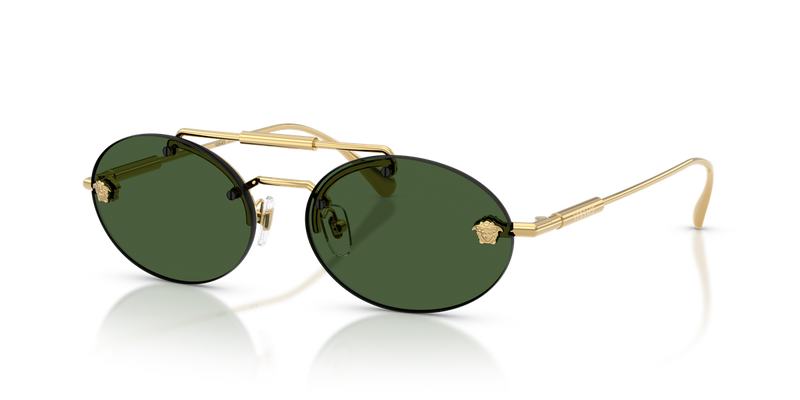 Versace VE2295 in Gold / Dark Green (100271) - Alternate View