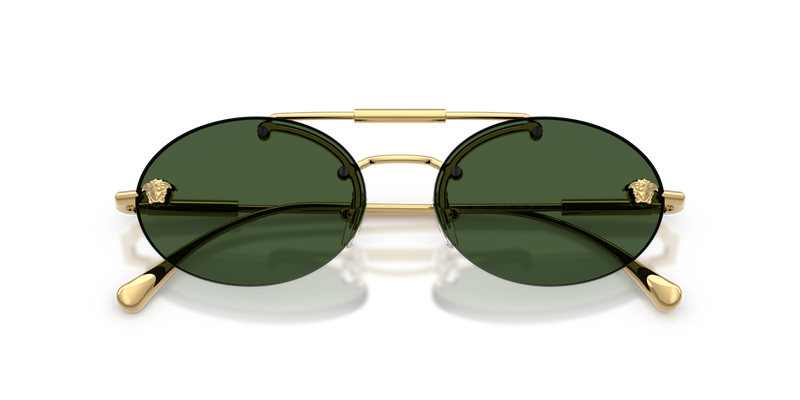 Versace VE2295 in Gold / Dark Green (100271) - Alternate View