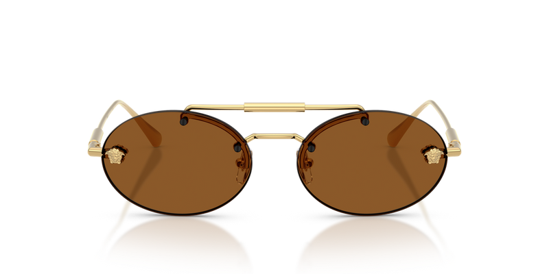 Versace VE2295 in Gold / Dark Brown (100273) - Alternate View