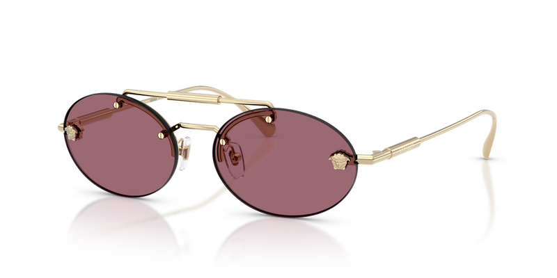 Versace VE2295 in Pale Gold / Violet (12521A) - Alternate View