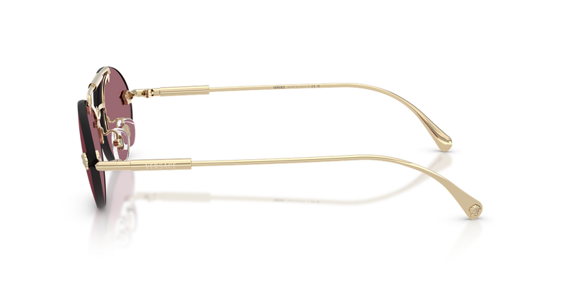 Versace VE2295 in Pale Gold / Violet (12521A) - Alternate View