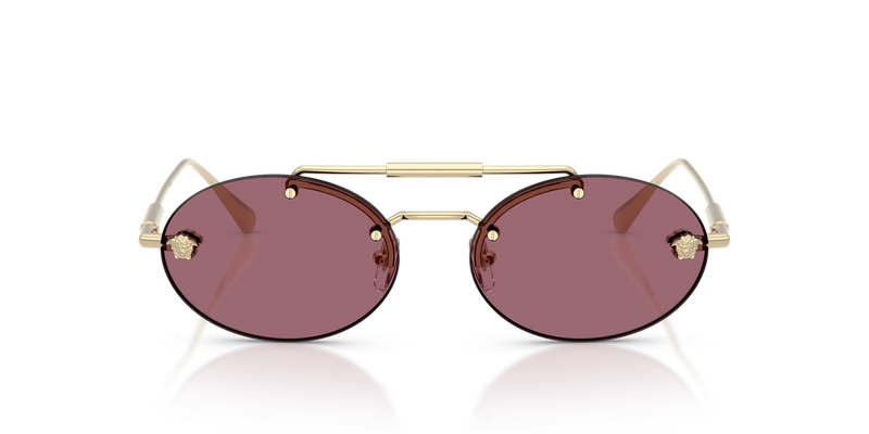 Versace VE2295 in Pale Gold / Violet (12521A) - Alternate View