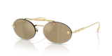 Gold Plated / Clear Mirror Real Yellow Gold (K00303)