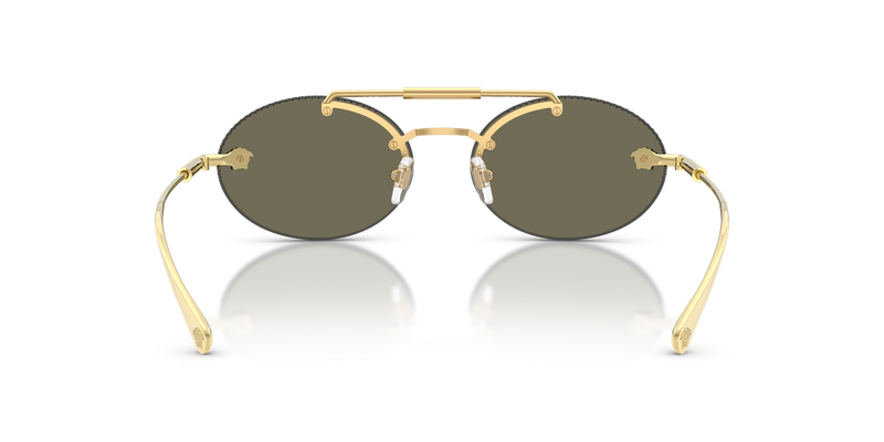 Versace VE2295 in Gold Plated / Clear Mirror Real Yellow Gold (K00303) - Alternate View