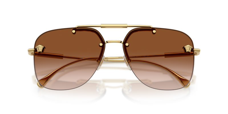 Versace VE2296 in Gold / Brown Gradient (100213) - Alternate View