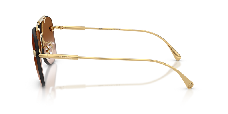 Versace VE2296 in Gold / Brown Gradient (100213) - Alternate View
