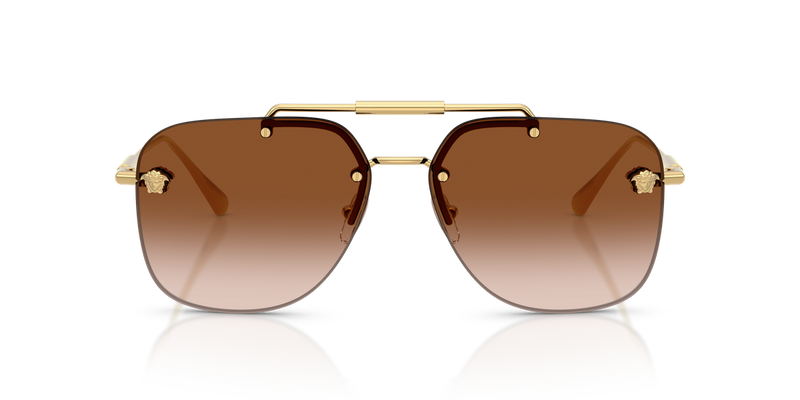 Versace VE2296 in Gold / Brown Gradient (100213) - Alternate View