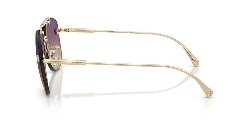 Versace VE2296 in Pale Gold / Yellow Gradient Violet (125270) - Alternate View