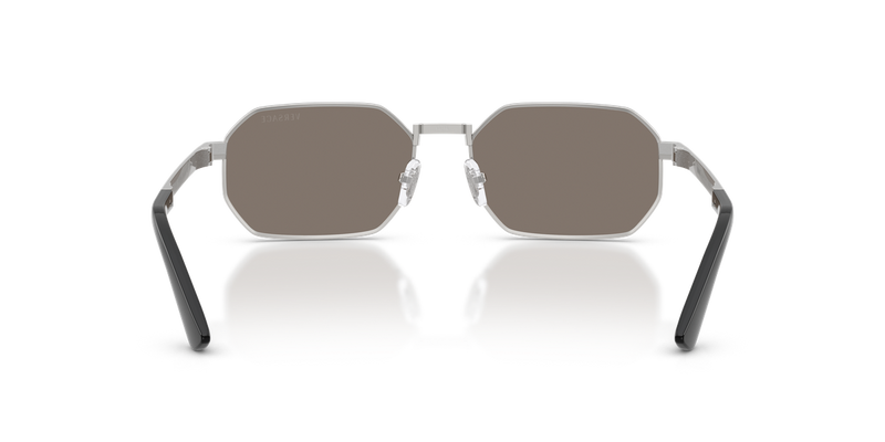 Versace VE2297 in Silver / Light Grey Mirror Silver (10006G) - Back View