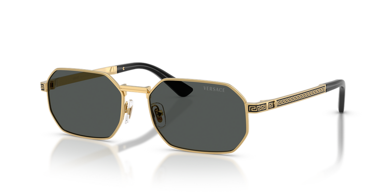 Versace VE2297 in Gold / Dark Grey (100287) - Alternate View