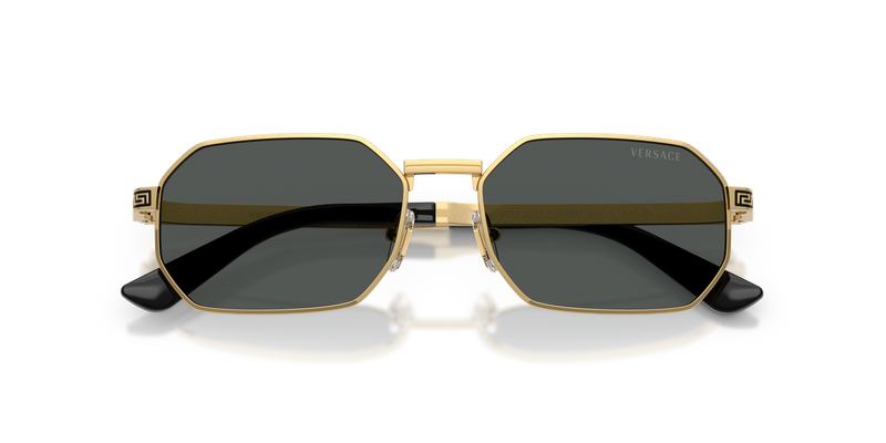 Versace VE2297 in Gold / Dark Grey (100287) - Alternate View