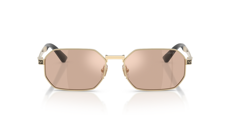 Versace VE2297 in Pale Gold / Light Pink Mirror Silver (1252/5) - Alternate View