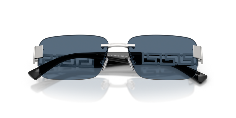 Versace VE2298 in Silver / Dark Blue (100180) - Side View