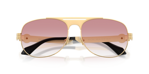 Gold Versace / Clear Gradient Pink (15233B)