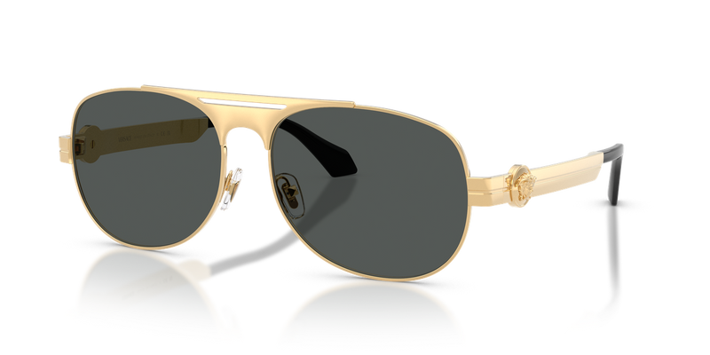 Versace VE2302 in Gold Versace / Dark Grey (152387) - Alternate View