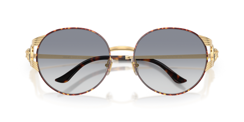Versace VE2303 in Gold Versace/Havana / Clear Gradient Blue (152579) - Alternate View