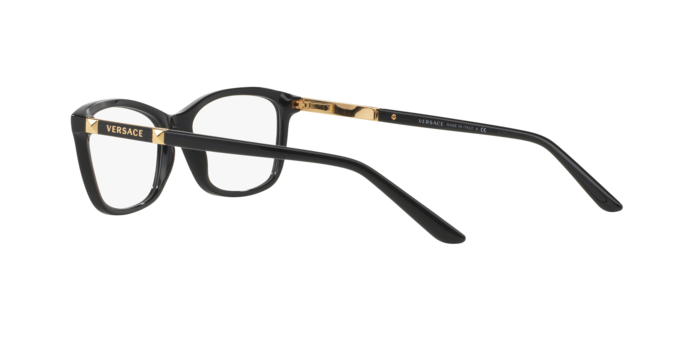 Versace VE3186 in Black / Demo Lens (GB1) - Side View