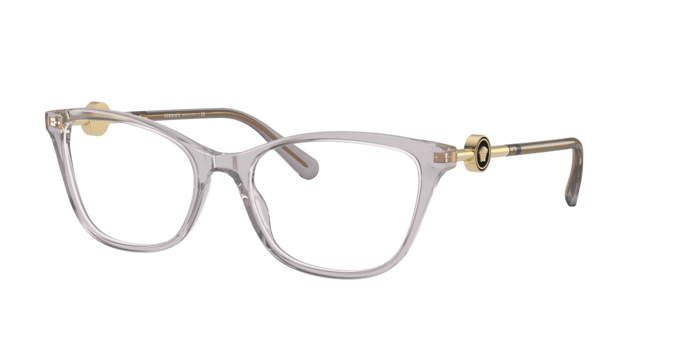 Versace VE3293 in Transparent Grey / Demo Lens (593) - Front View