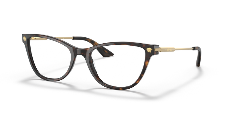 Versace VE3309 in Havana / Demo Lens (108) - Front View
