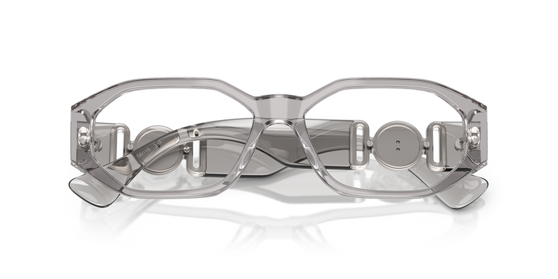Versace VE3320U in Grey Transparent / Demo Lens (593) - Side View