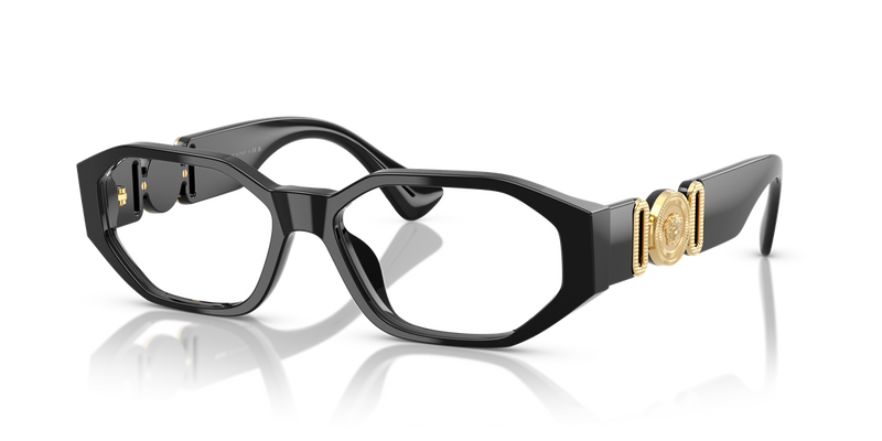 Versace VE3320U in Black / Demo Lens (GB1) - Alternate View