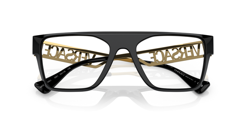 Versace VE3326U in Black / Demo Lens (GB1) - Side View