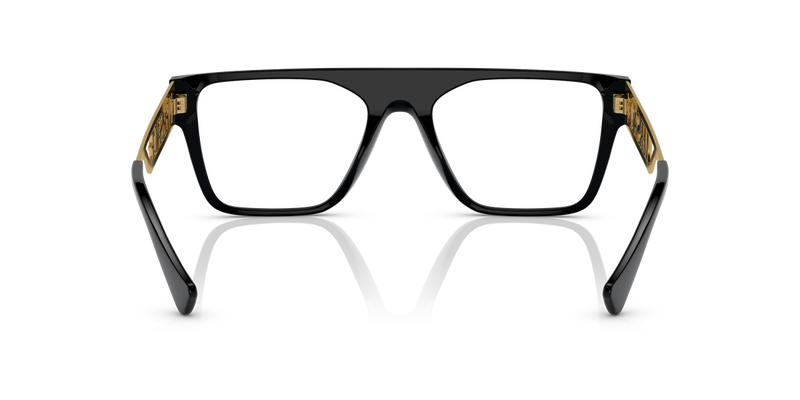 Versace VE3326U in Black / Demo Lens (GB1) - Temple Detail