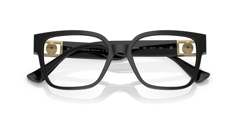 Versace VE3329B in Black / Demo Lens (GB1) - Alternate View