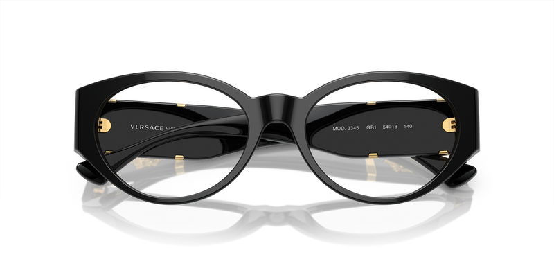Versace VE3345 in Black / Demo Lens (GB1) - Alternate View
