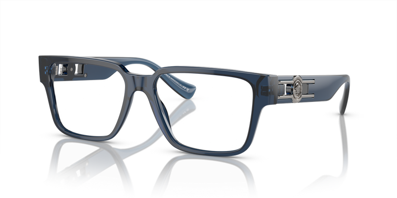 Versace VE3346 in Blue Transparent / Demo Lens (5292) - Front View