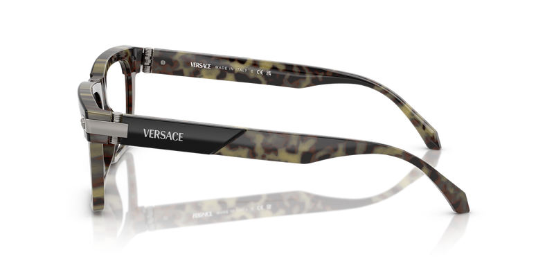 Versace VE3354 in Havana / Demo Lens (5456) - Back View