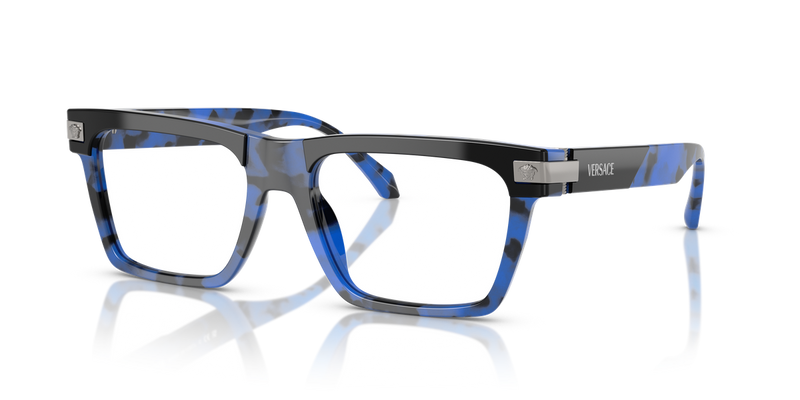 Versace VE3354 in Top Black/Havana Blue / Demo Lens (5460) - Alternate View