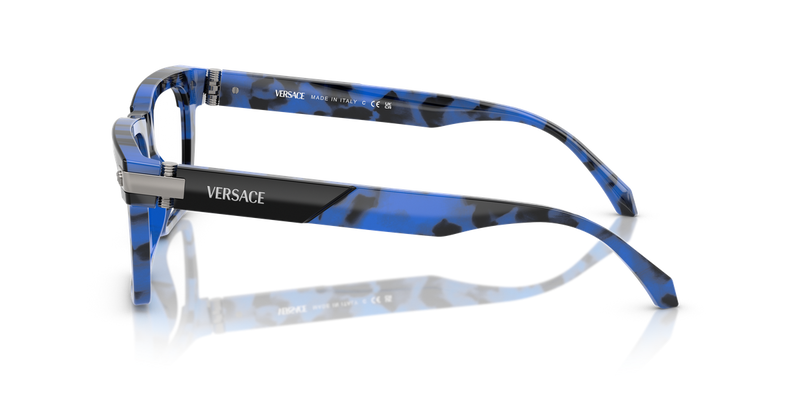 Versace VE3354 in Top Black/Havana Blue / Demo Lens (5460) - Alternate View