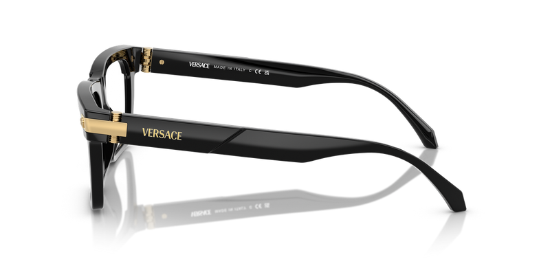 Versace VE3354 in Black / Demo Lens (GB1) - Alternate View