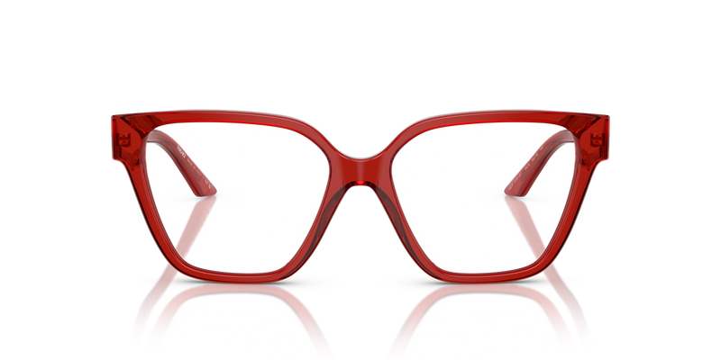 Versace VE3358BF in Transparent Red / Demo Lens (5476) - Alternate View