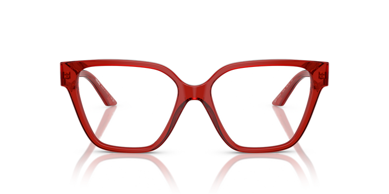 Versace VE3358B in Transparent Red / Demo Lens (5476) - Alternate View