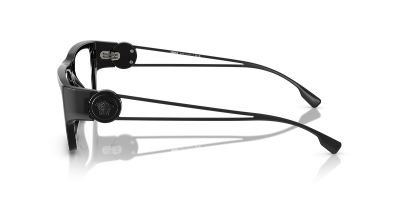 Versace VE3359 in Matte Black / Demo Lens (5360) - Back View